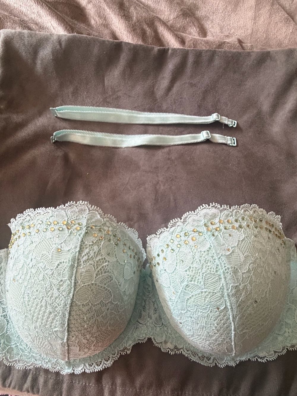 Victoria’s Secret Dream Angels Multi-Way Strapless Bra, size 36D
